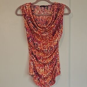 Vibrant Colorful Sleeveless Top